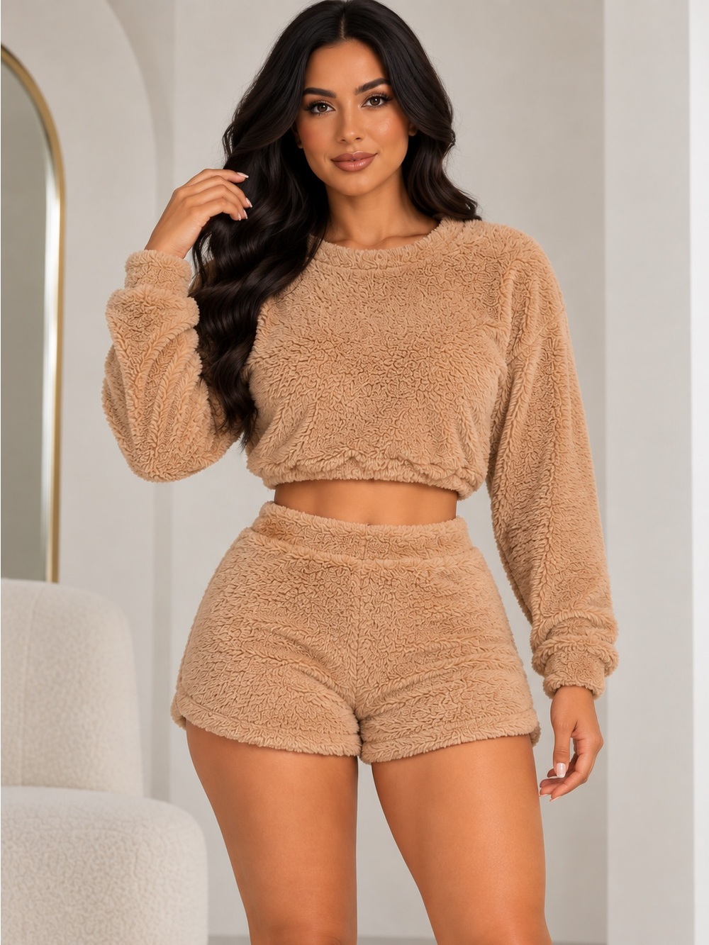 Fuzzy Bear Shorts